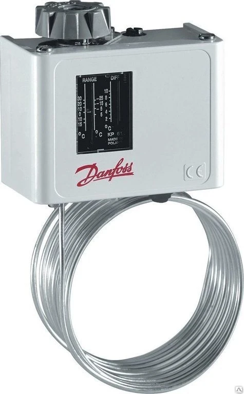 Фото Термостат защиты от замерзания KP61 (Danfoss)