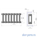 Фото №4 Радиатор чугунный МС-140М-300 (Нижний Тагил)