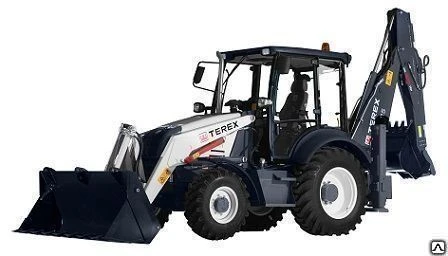 Фото Экскаватор погрузчик Terex 825