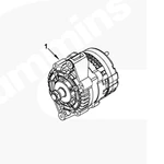 фото Генератор 24V 70A Prestolite JFZ276W Cummins 6BTA 4988377