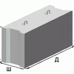 фото Блок фундаментный ФБС 9.3.6т