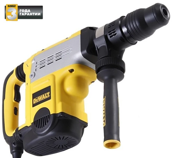 Фото Перфоратор вертикальный DeWalt D25713K / 1.3 кВт, 9 Дж, SDS-Max