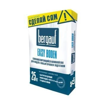 Фото Самонивилирующийся наливной пол Bergauf Easy Boden, 25 кг