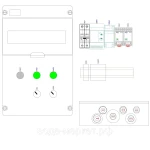 Фото №4 Панель управления переливной ёмкостью Toscano ECO-FILL-2 CUA-PIS-VASO-5 SONDAS 10002367 (230В)