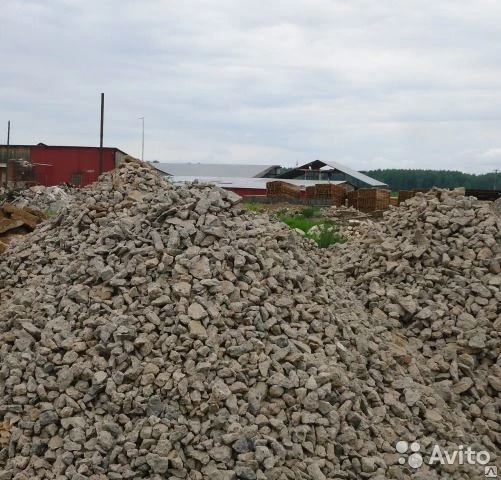 Фото Вторичный щебень.