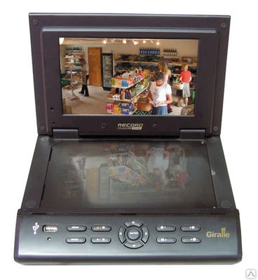 Фото Видеорегистратор цифровой DV0402, складной 7" LCD TFT экран