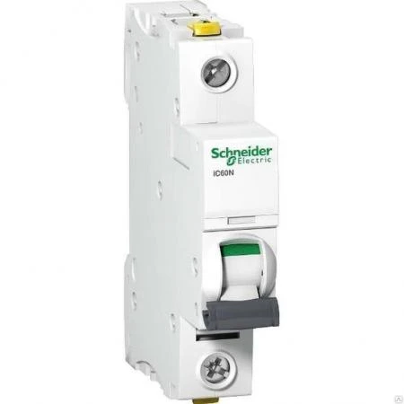 Фото Выключатель автоматический 1п 20А С 6кА iC60N Acti9 Schneider Electric