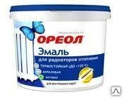 Фото Эмаль для радиаторов отопления ОРЕОЛ акриловая, глянцевая, 2,9кг Россия