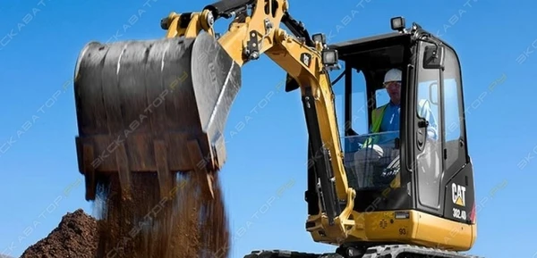 Фото Аренда мини-экскаватора Caterpillar 305E2 CR, Чебоксары