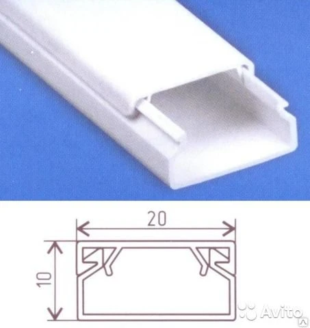 Фото Кабель-канал 20x10 и 15х10
