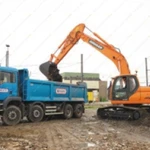 Фото №2 Аренда гусеничного экскаватора Hitachi ZX240H, Нижний Новгород