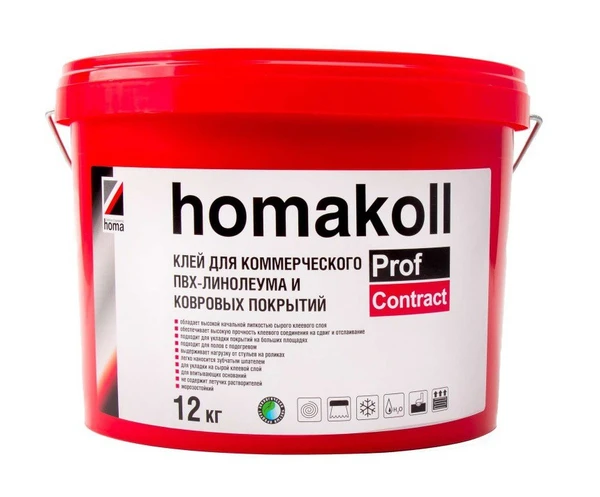 Фото Клей Homakoll PROF CONTRACT 12 кг