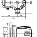 Фото №2 Циркуляционный насос SHINHOO BASIC 25-12S 180 1x230V