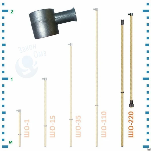 Фото Штанга изолирующая оперативная ШО-220
