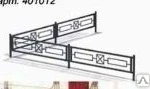 фото Ограждение газонное-1 Н=450, L секции=2000