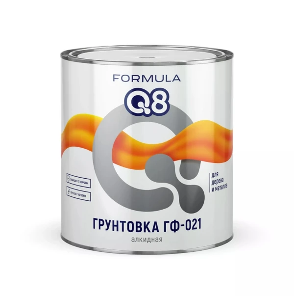 Фото Грунт ГФ-021  2,7кг черный FORMULA Q8 (6) П '