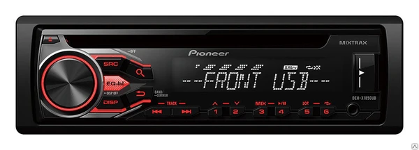 Фото Автомобильная магнитола Pioneer MVH-180UBG 1Din без CD