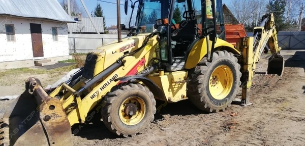 Фото Аренда экскаватора-погрузчика New Holland LB90B, Истра