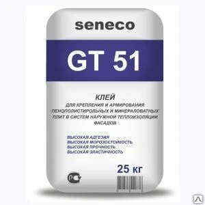 Фото СЕНЕКО Штукатурно-клеевая смесь универсальная SENECO GT51