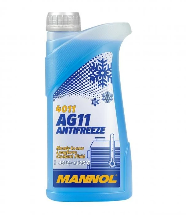 Фото Антифриз MANNOL AG-11 Longterm -40*С синий (1кг.) 2036