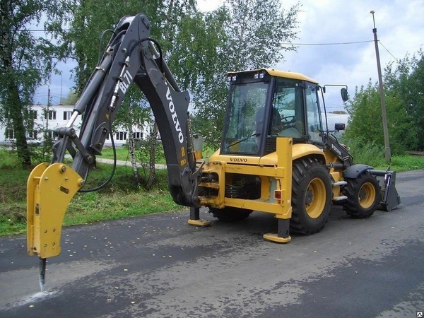 Фото Аренда  гидромолота на базе VOLVO BL71