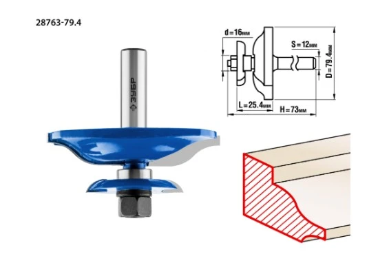 Фото Фреза фигирейная по дереву Зубр 28763-79.4