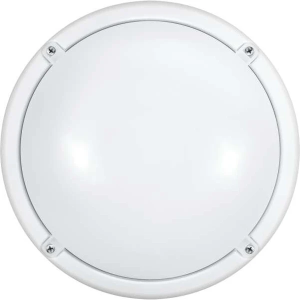 Фото Светильник светодиодный 71 622 OBL-R1-7-4K-WH-IP65-LED-SNRV 7Вт 4000К IP65 520лм ЖКХ с оптико-акустич. датчиком круг бел. (аналог НПП) ОНЛАЙТ 71622