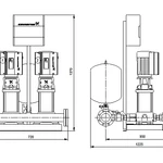 фото Grundfos Hydro Multi-E 2 CRE 20-2 Насосная станция