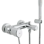 фото Grohe Concetto New 32212001 Смеситель для ванны с душевым гарнитуром Euphor