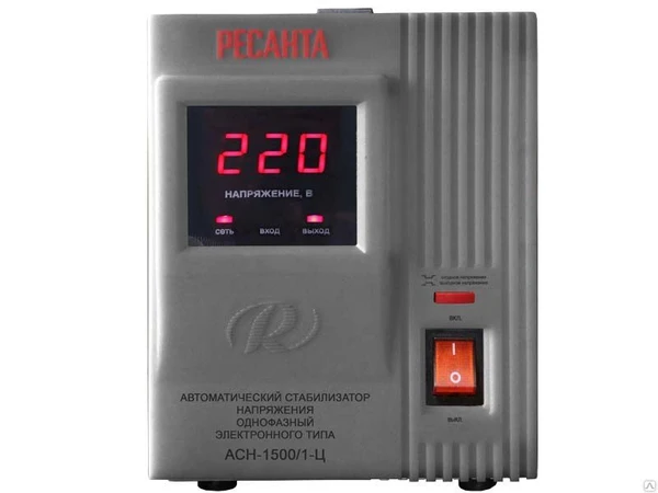 Фото Стабилизатор напряжения РЕСАНТА ACH-1500/1-Ц