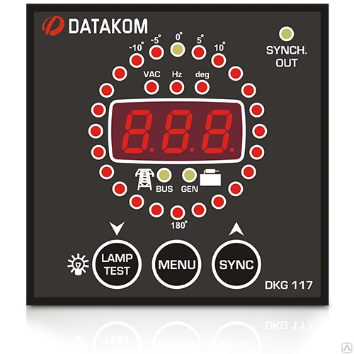 Фото DKG-117 72*72 Синхроскоп и реле включения синхронизации