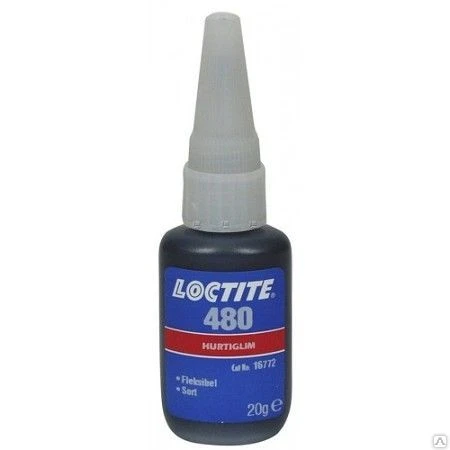 Фото Клей цианоакрилатный Loctite 480 (локтайт) 20г, 50 г, 500 г.