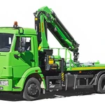 фото Эвакуатор с КМУ Palfinger PK 13500 T на шасси КАМАЗ 4308