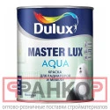 Фото DULUX MASTER LUX AQUA 40 краска универсальная, Баз BW, акриловая, в р, п/глянцевая, белый (1л)