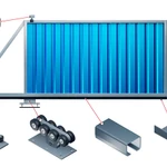фото Комплектующие для сборки откатных ворот