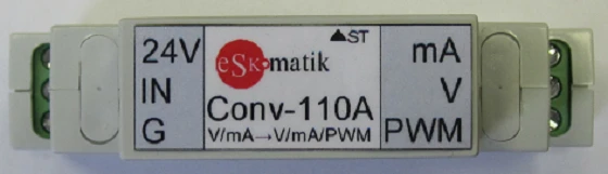 Фото CONV-110А. Конвертор, преобразования сигнала 0(2)..10В или 0(4)..20mA в сигнал 0(2)..10В или 0(4)..20mA. Выход ШИМ в Зеленограде