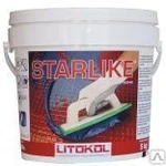 фото Затирка STARLIKE WHITE, Литокол, 2.5 кг