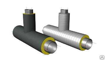 Фото Тройник ст.108х4-1-ППУ-ПЭ-ГОСТ 30732-2006