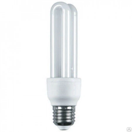 Фото Лампа КЭЛP-2U Е27 15Вт 4000К Т4 ECOLIGHT ИЭК LLEP10-27-015-4000-T4 ИЭК (IEK