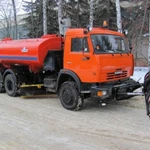 фото Аренда коммунальной машины. Щетка. Грейфер. Бочка.