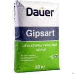 фото Штукатурка гипсовая Dauer "Gipsart" (серая) 30 кг