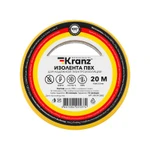 фото Изолента ПВХ 0.13х15мм 20м желт. (уп.10шт) Kranz KR-09-2602