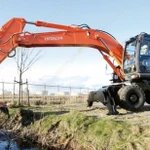 фото Аренда колесного экскаватора Hitachi ZX210W, Москва