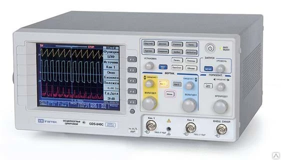 Фото Осциллограф цифровой Insutekku GDS -810S (100MHz, 2ch)