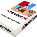 фото Теплый кладочный раствор Porotherm TM Winter -10*С 32 л