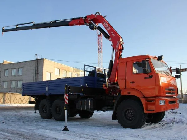 Фото Аренда манипулятора г-п стрелы от 3-20 тонн в Москве и МО