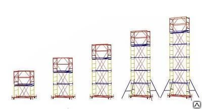 Фото Вышка-тура ВСП 2х2 Н=5,1
