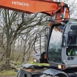 фото Аренда колесного экскаватора Hitachi ZX160W, Пенза