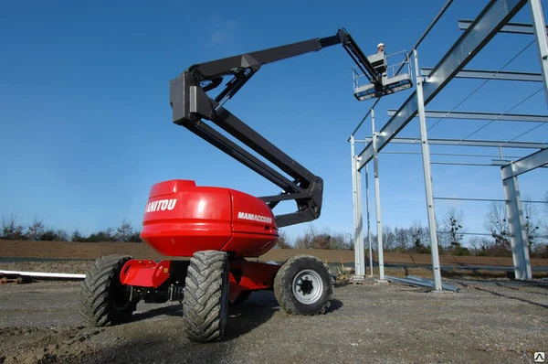 Фото Сдам в аренду электрический подъемник Manitou 120 ATJ