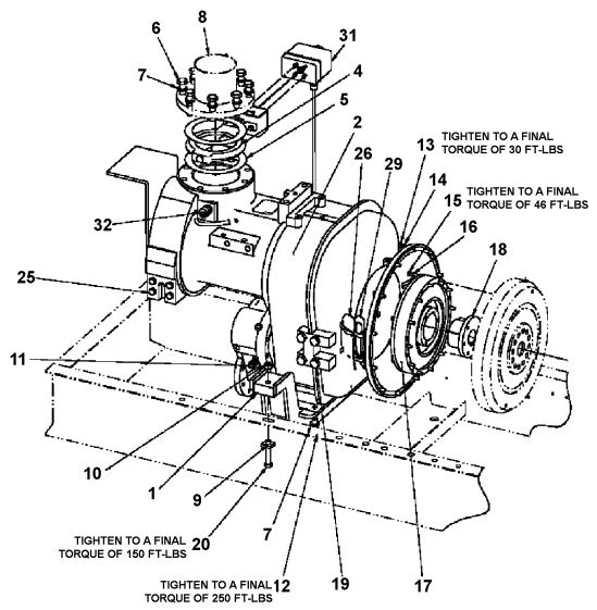 Фото Atlas Copco 57903494 мягкое соединение Coulping Lord DM45 DML для 58315481 Compressor 900 HR2 Ears